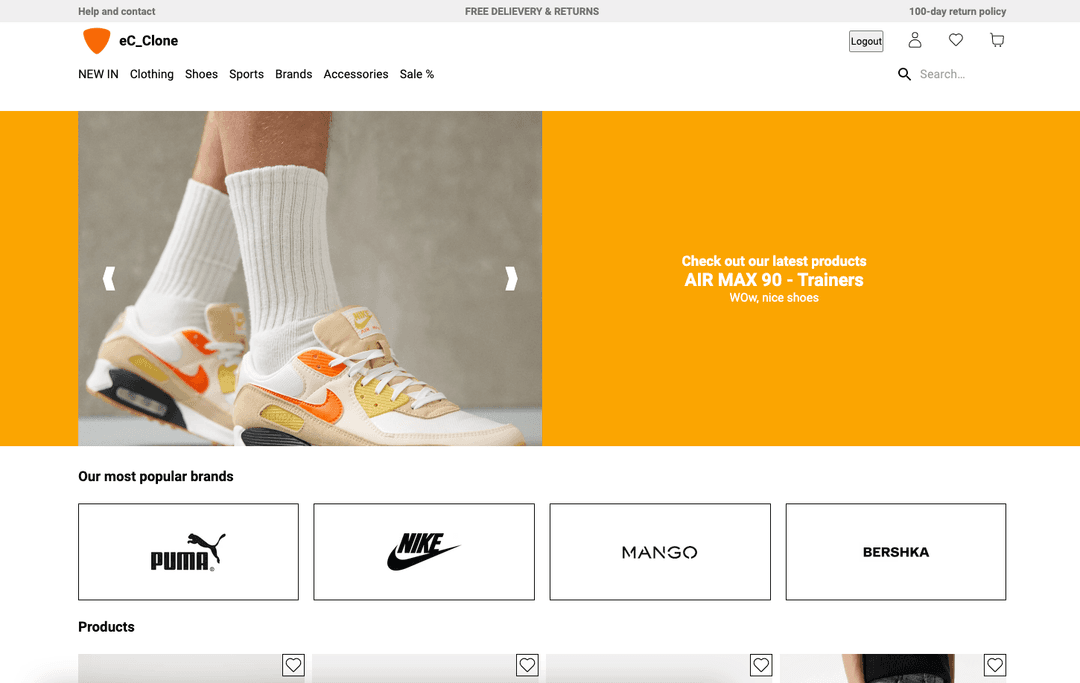 E-Commerce Clone