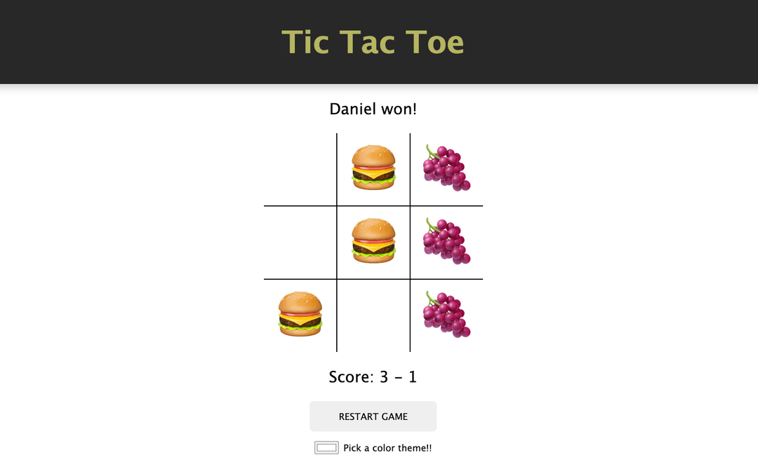 Tic Tac Toe